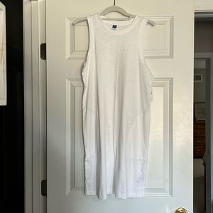 NWT Old Navy white sleeveless sundress -  t-shirt material